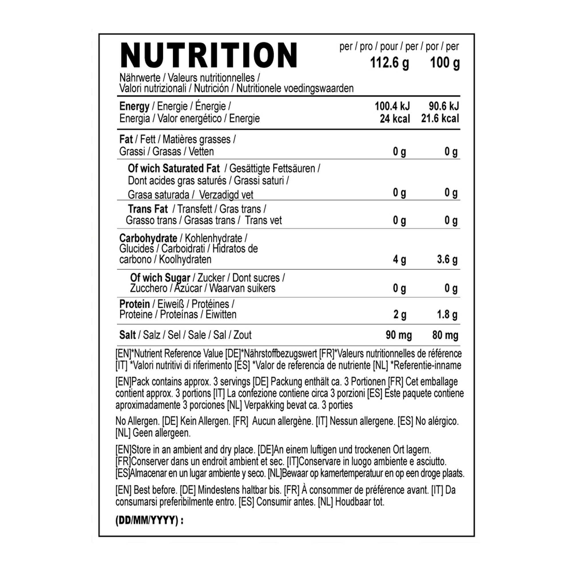 Palmini - Purea al naturale - Carboidrati 4 g - Senza glutine - Confezione da 338 g