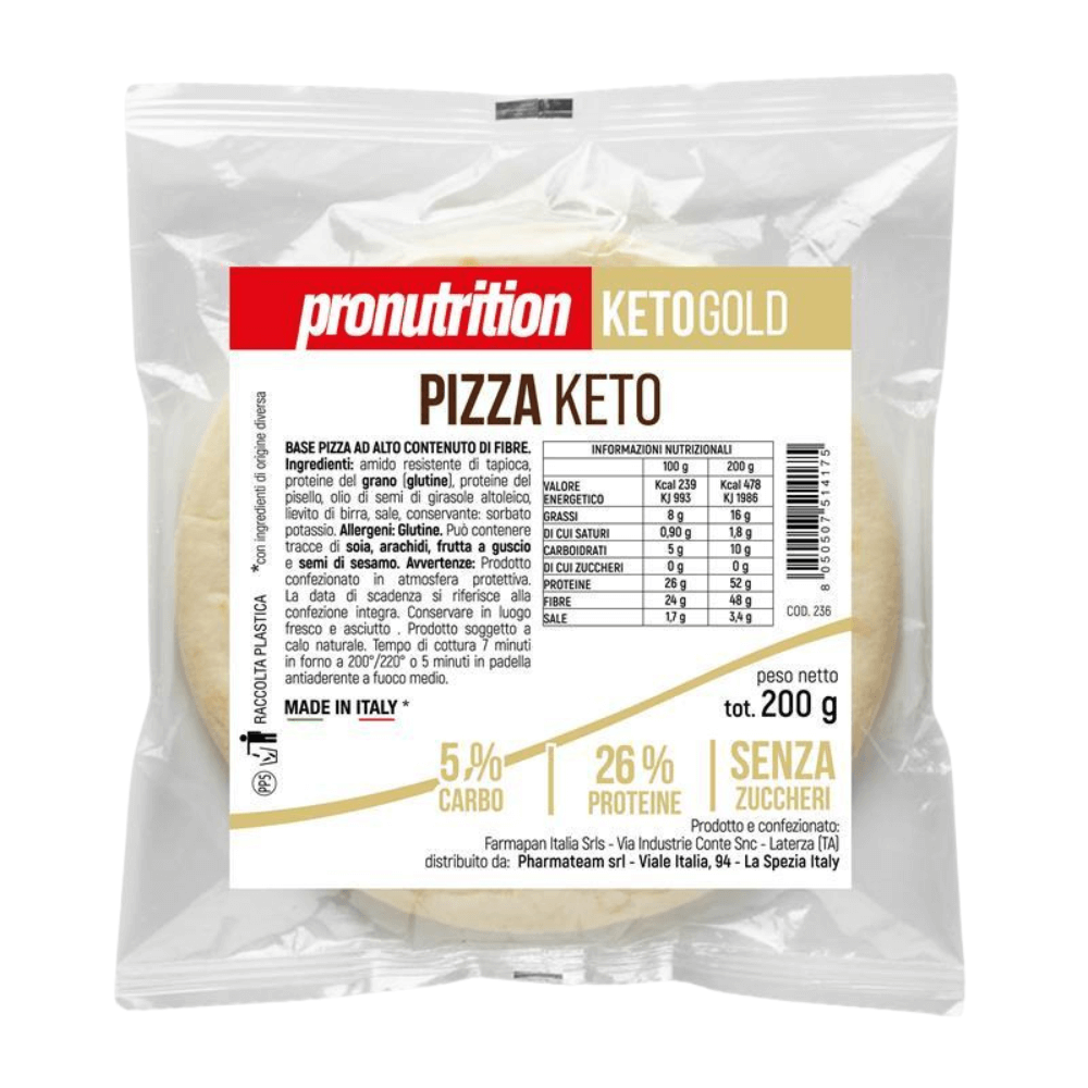 Base pizza Keto 200g Pronutrition