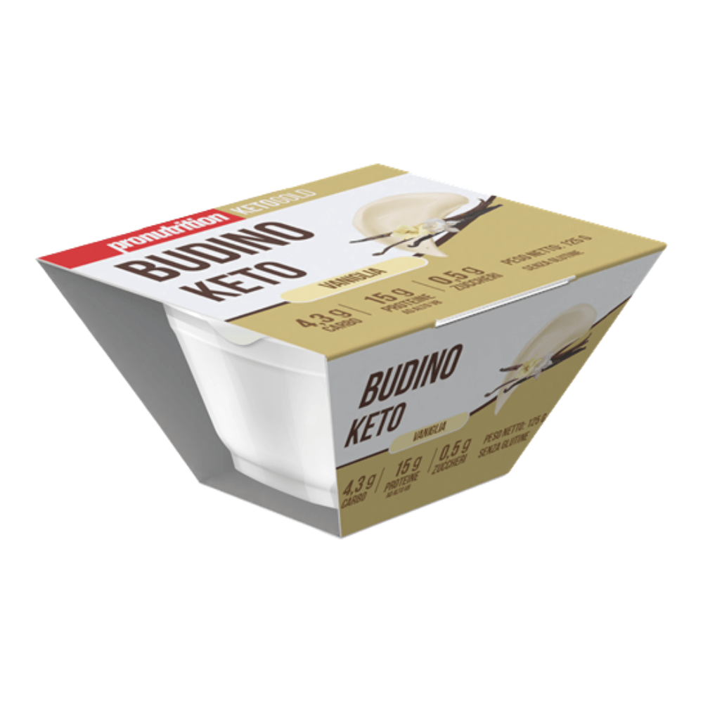 Crema dessert alla vaniglia Keto Protein 125g Pronutrition