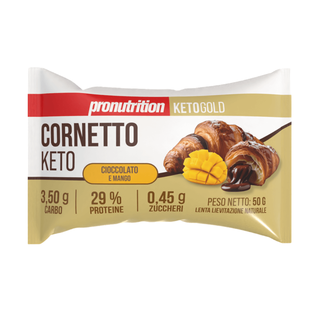 Cornetto al mango e cioccolato Keto 50g Pronutrition