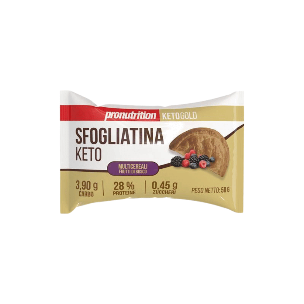 Sfogliatina Keto Multigrain Frutti di Bosco 50g Pronutrition