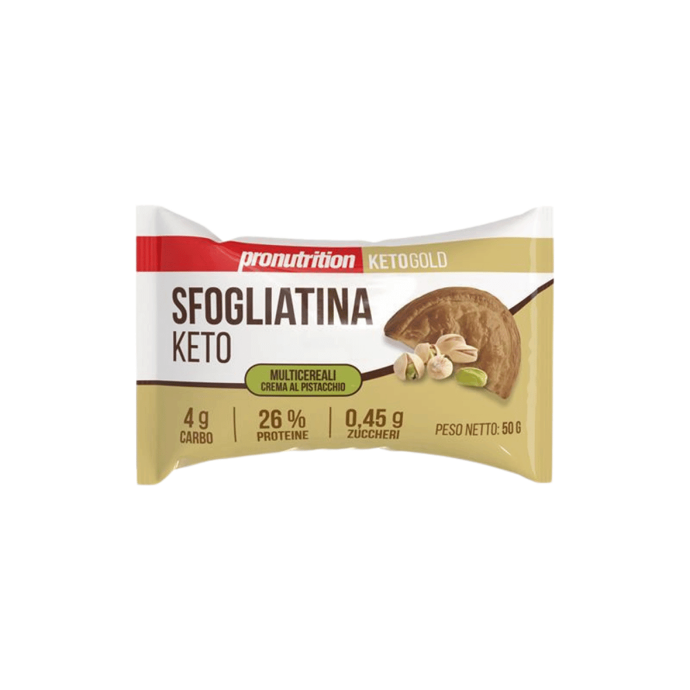 Sfogliatina Keto Multicereali Pistacchio 50g Pronutrition