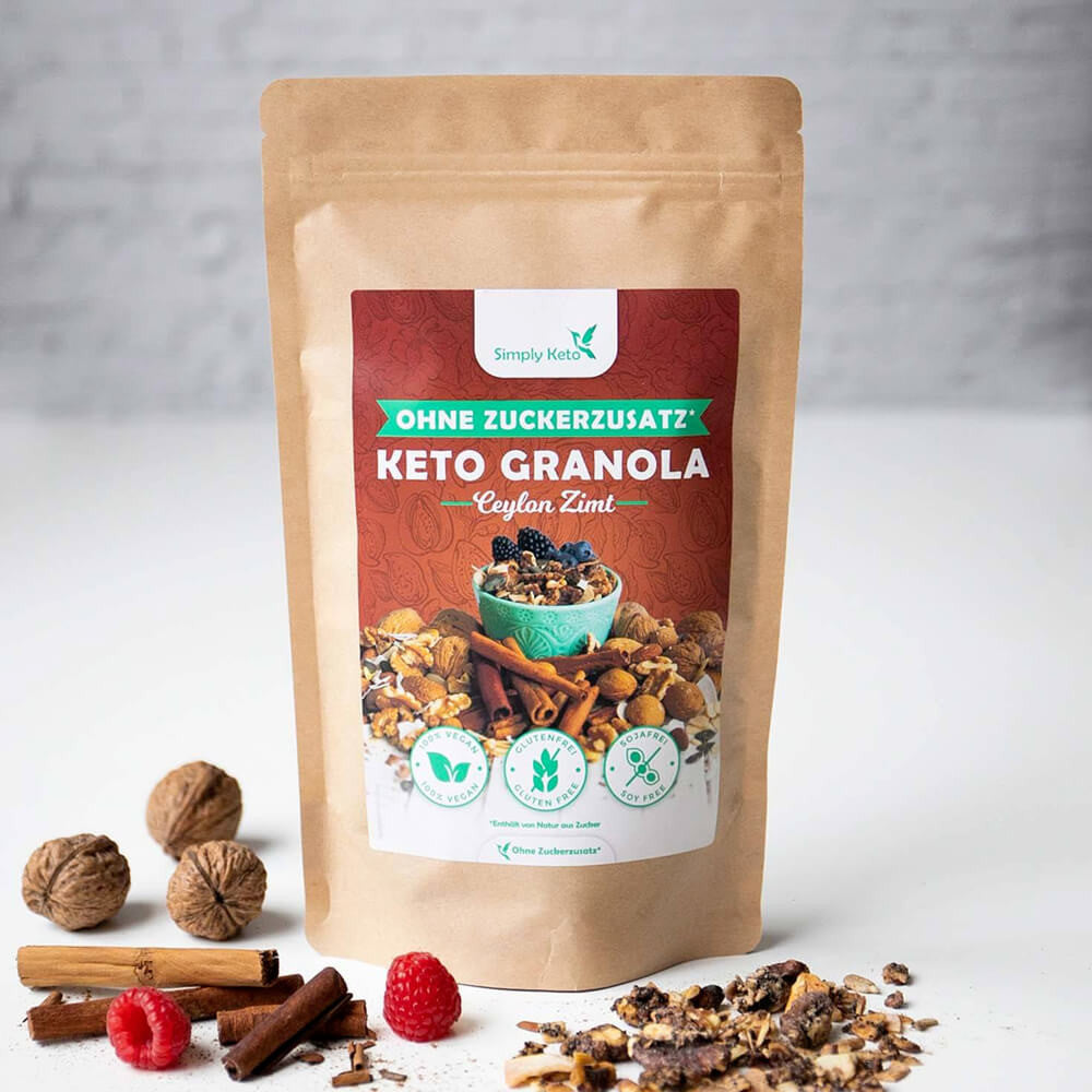 Keto Granola Cannella Simply Keto 250g