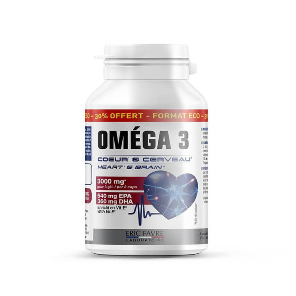 OMEGA 3 Offerta economica 120 capsule Eric Favre Laboratoire