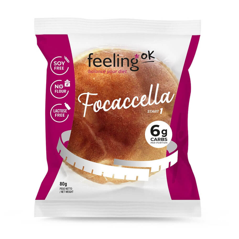 Focaccella Start keto low carb FeelingOk 80g