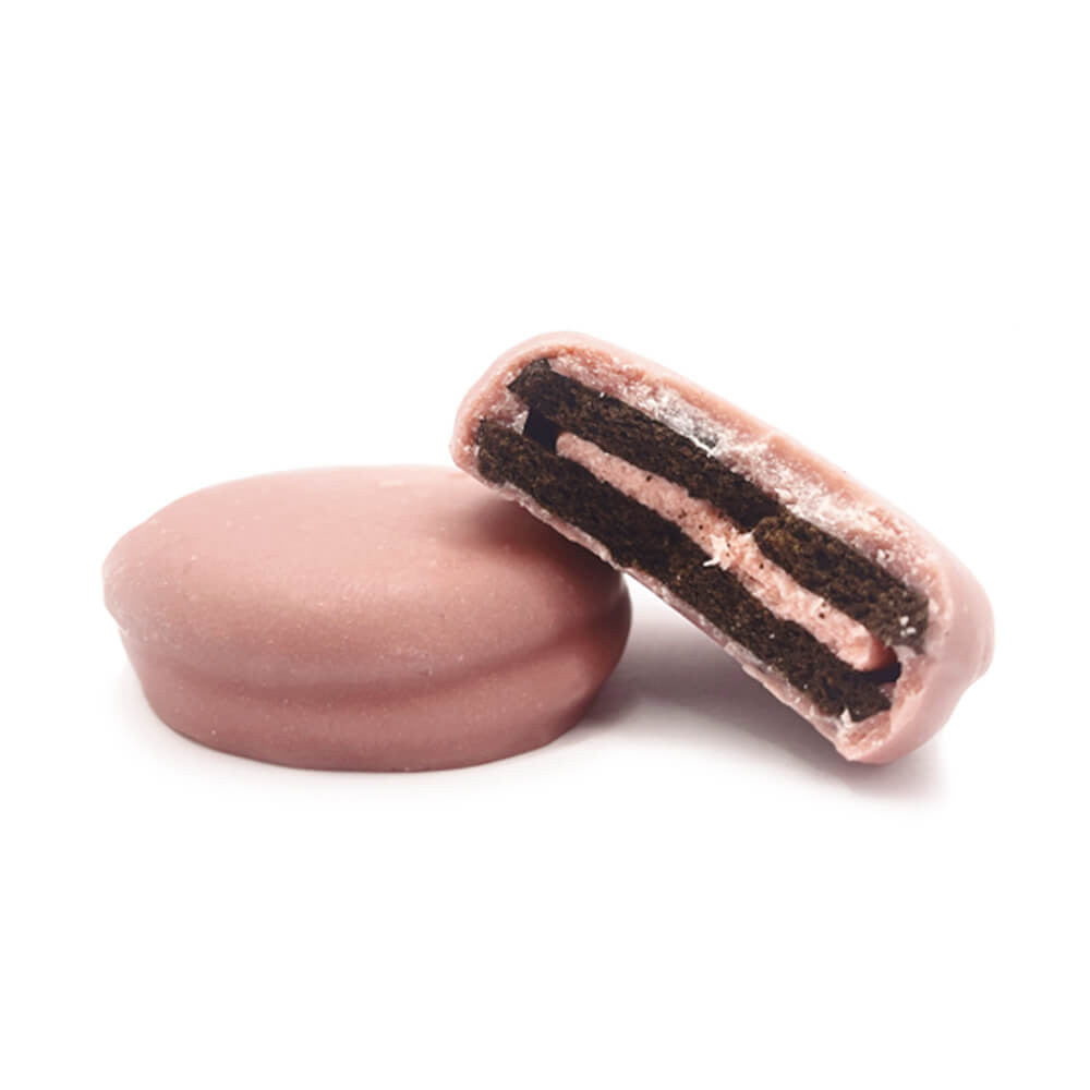 Biscotti doppio cuore gusto fragola Scatola da 8 MD