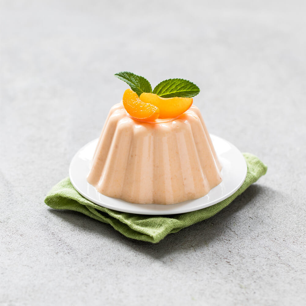 Flan proteico low carb sapore Albicocca vaniglia all'unità MinceurD