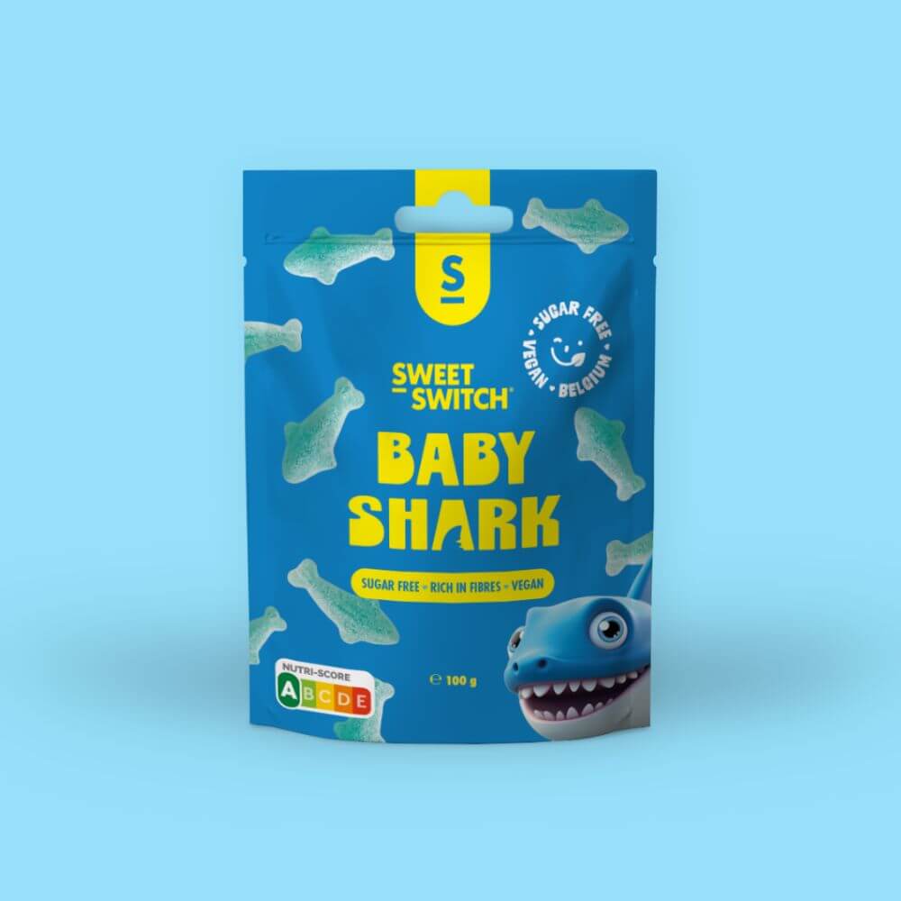 Caramelle senza zucchero Baby Shark Sweet-Switch 100 g