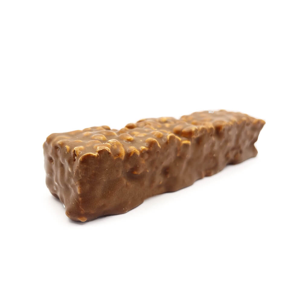 Barretta proteica cremosa “fluffy” Gusto cioccolato pralinato senza glutine All'unità MD