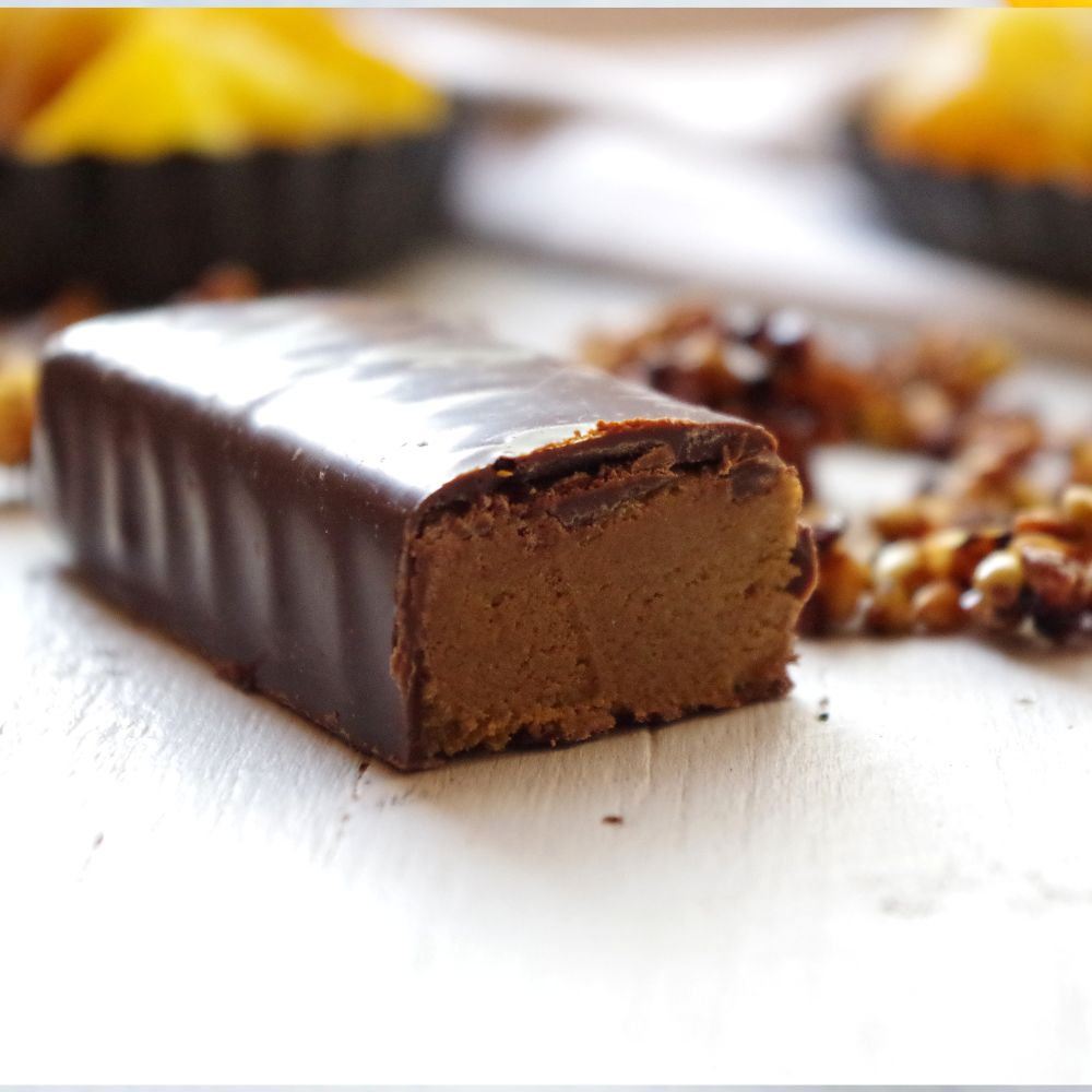 Barretta proteica cioccolato e nocciola con collagene All'unità MD