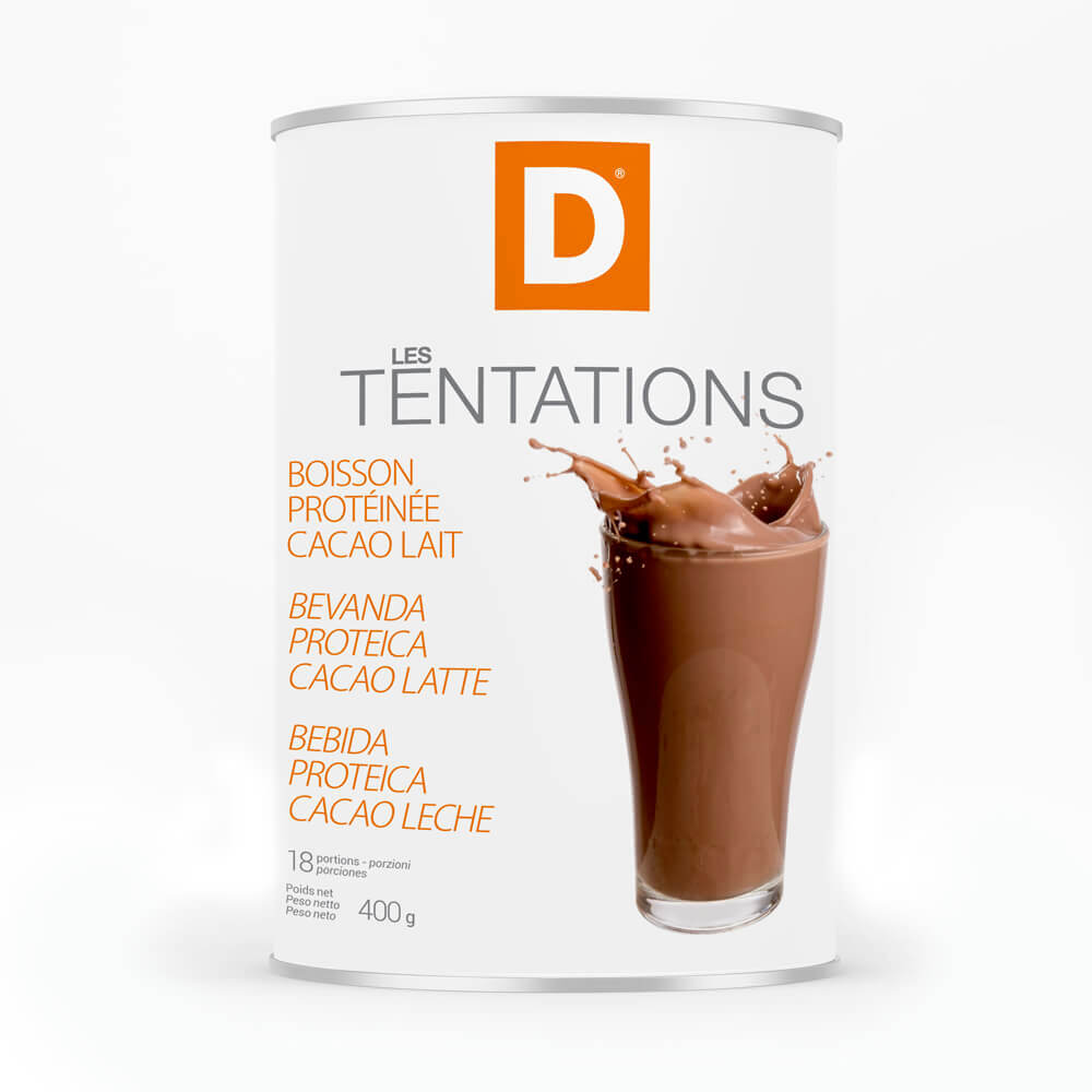 Bevanda proteica cacao con Latte Barattolo 400g MinceurD