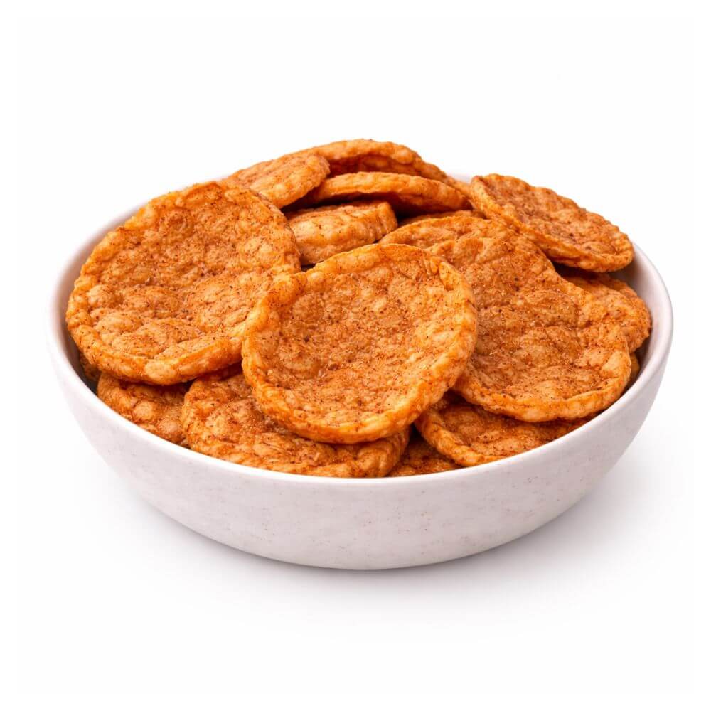 Chips proteiche di soia soffiata gusto TEX MEX BBQ, unità 25 g