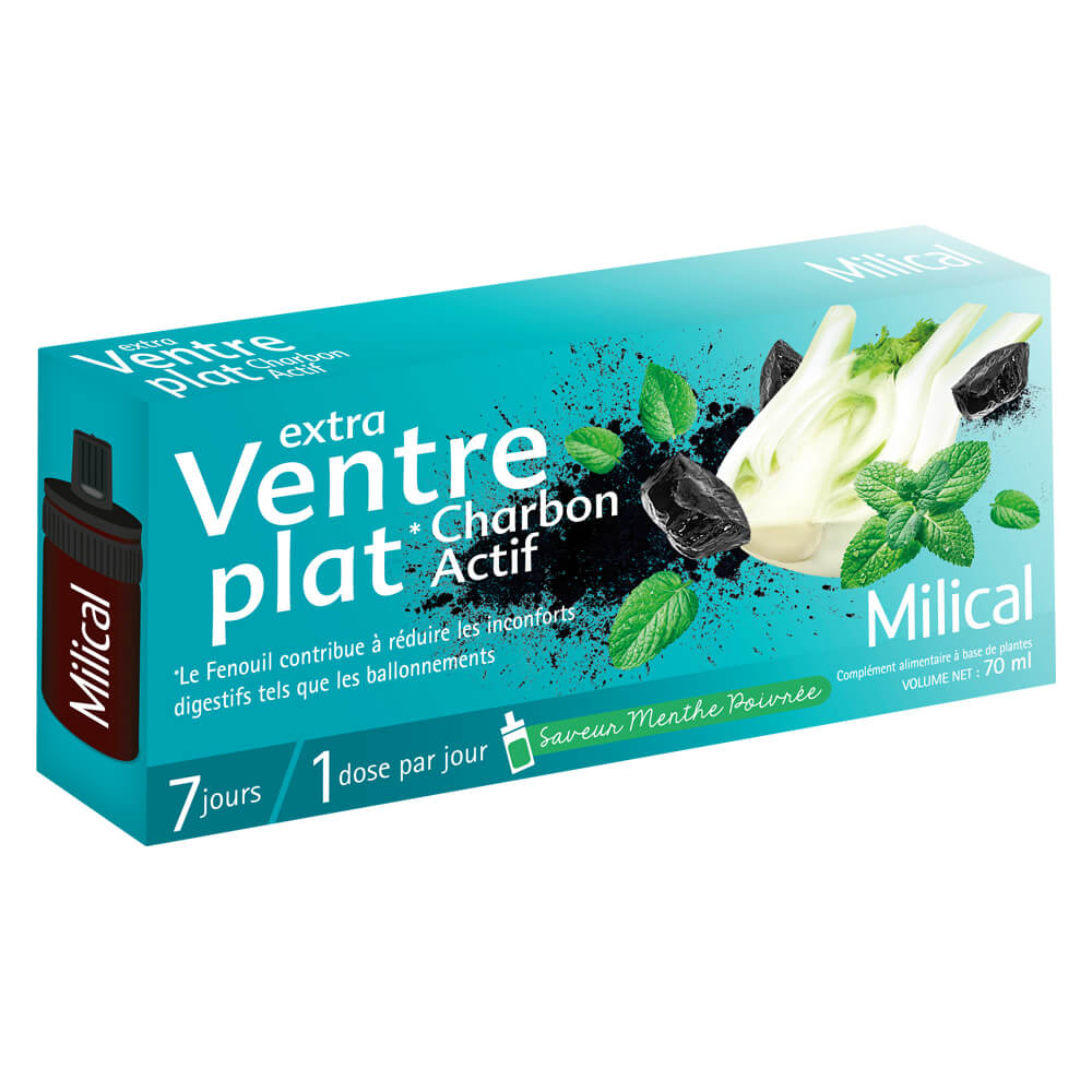 Milical extra pancia piatta Carbone