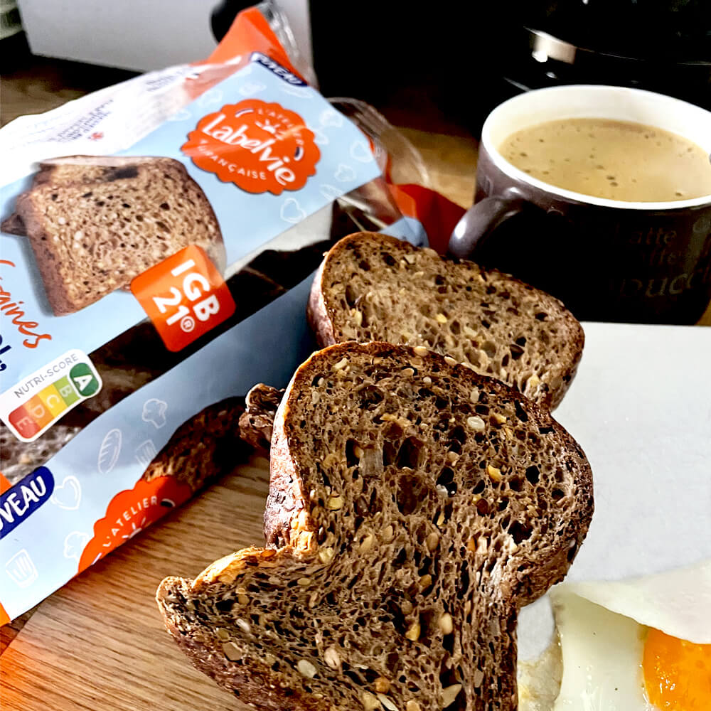 Pane proteico chetogenico ai semi IG Basso LABELVIE 350g