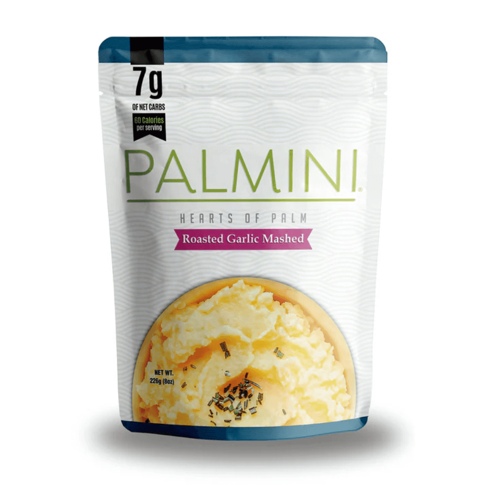 Palmini - Purea Roasted Garlic- Carboidrati 7 g - Senza glutine - Confezione da 226 g