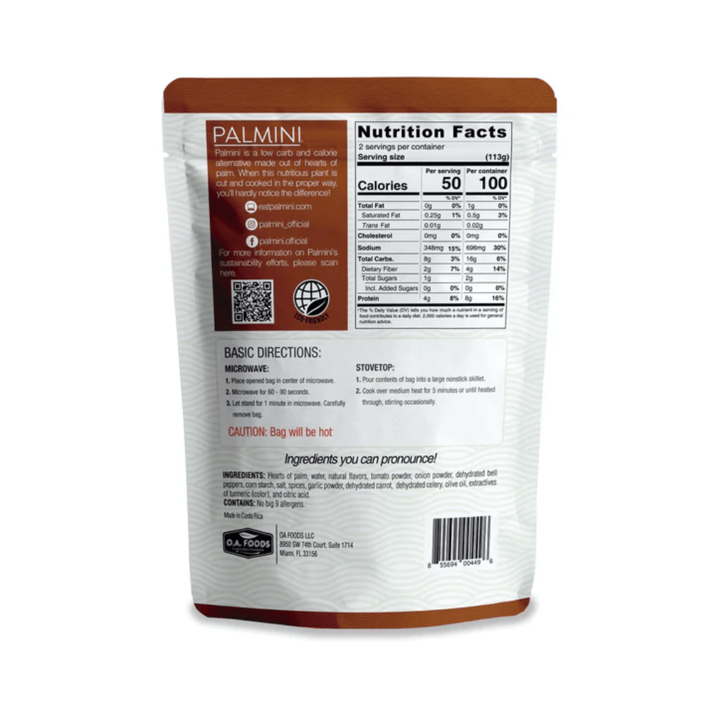 Palmini - Spanish Rice - 6 g di carboidrati - Senza glutine - Confezione da 226 g