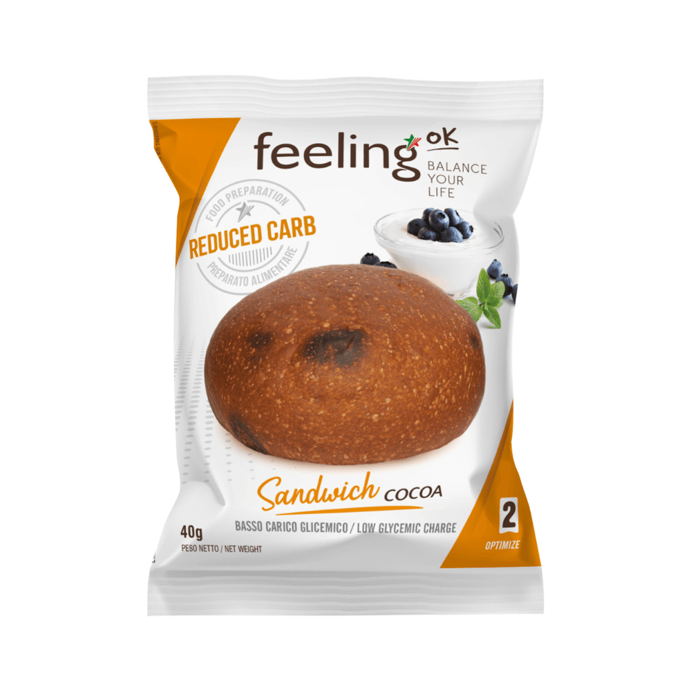 Sandwich cocoa +fibre proteine FeelingOk all'unita