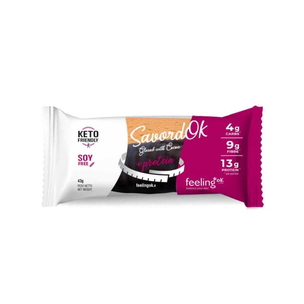 SavordOk glassato al cacao gusto COCO all'unità FeelingOk