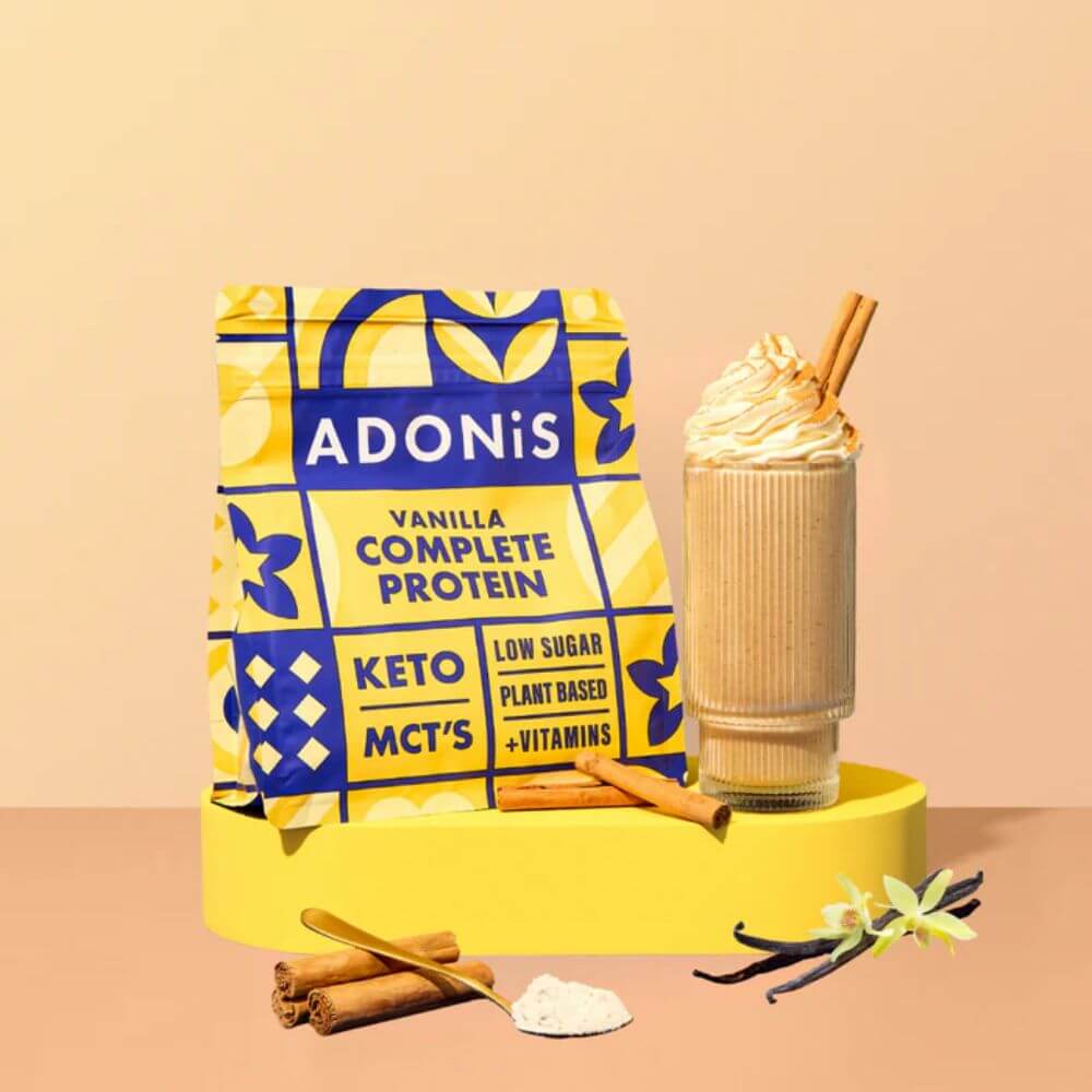 Milkshake Proteico alla Vaniglia KETO Adonis 350 g