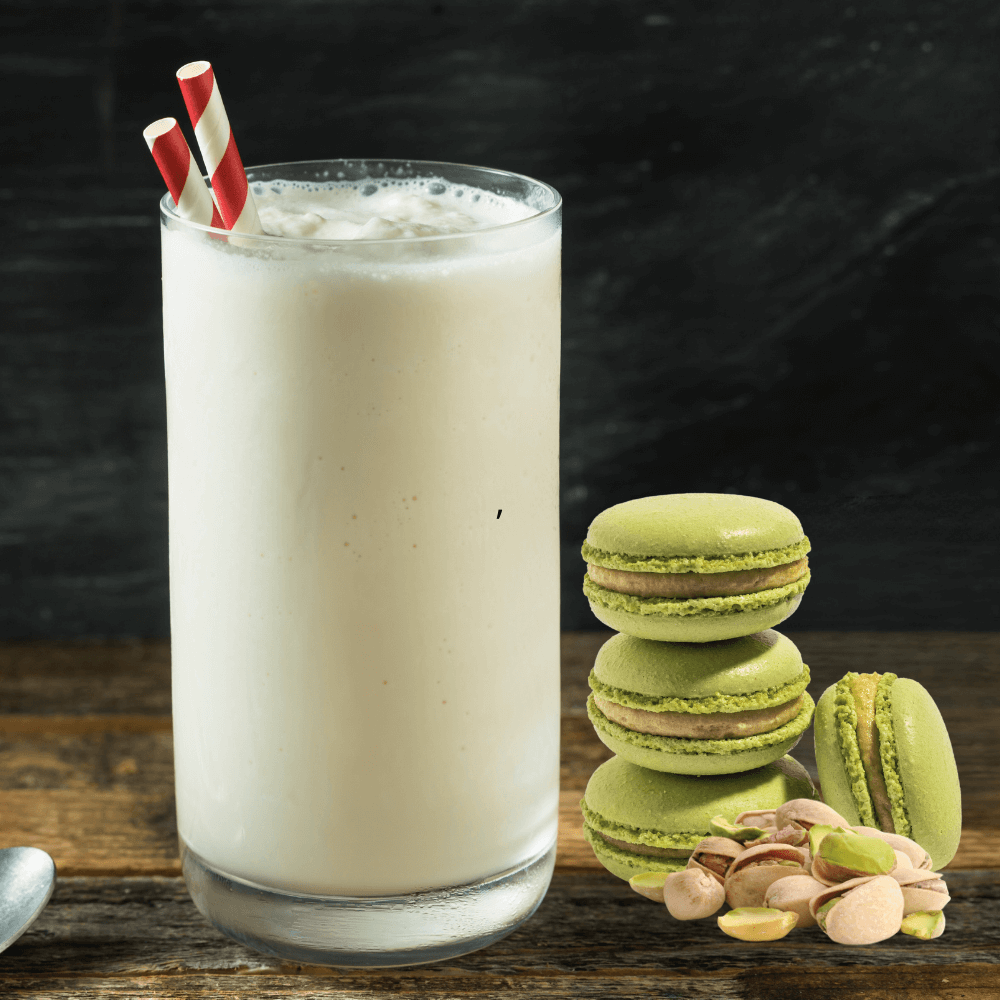 Bevanda o Dessert gusto Macaron al Pistacchio – unità singola MD