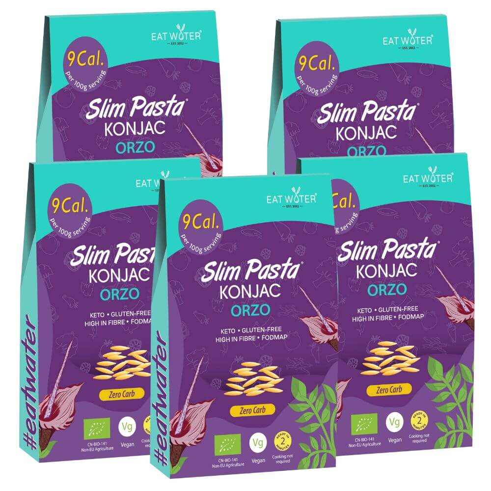 Slim Pasta konjac tipo Orzo 270 g Set da 5