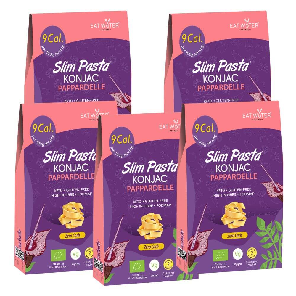 Slim Pasta konjac tipo Pappardelle 270 g Set da 5