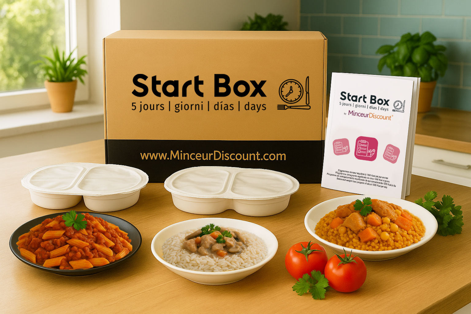 StartBox Piatti Pronti Dimagranti – 10 piatti + programma completo a prezzo shock