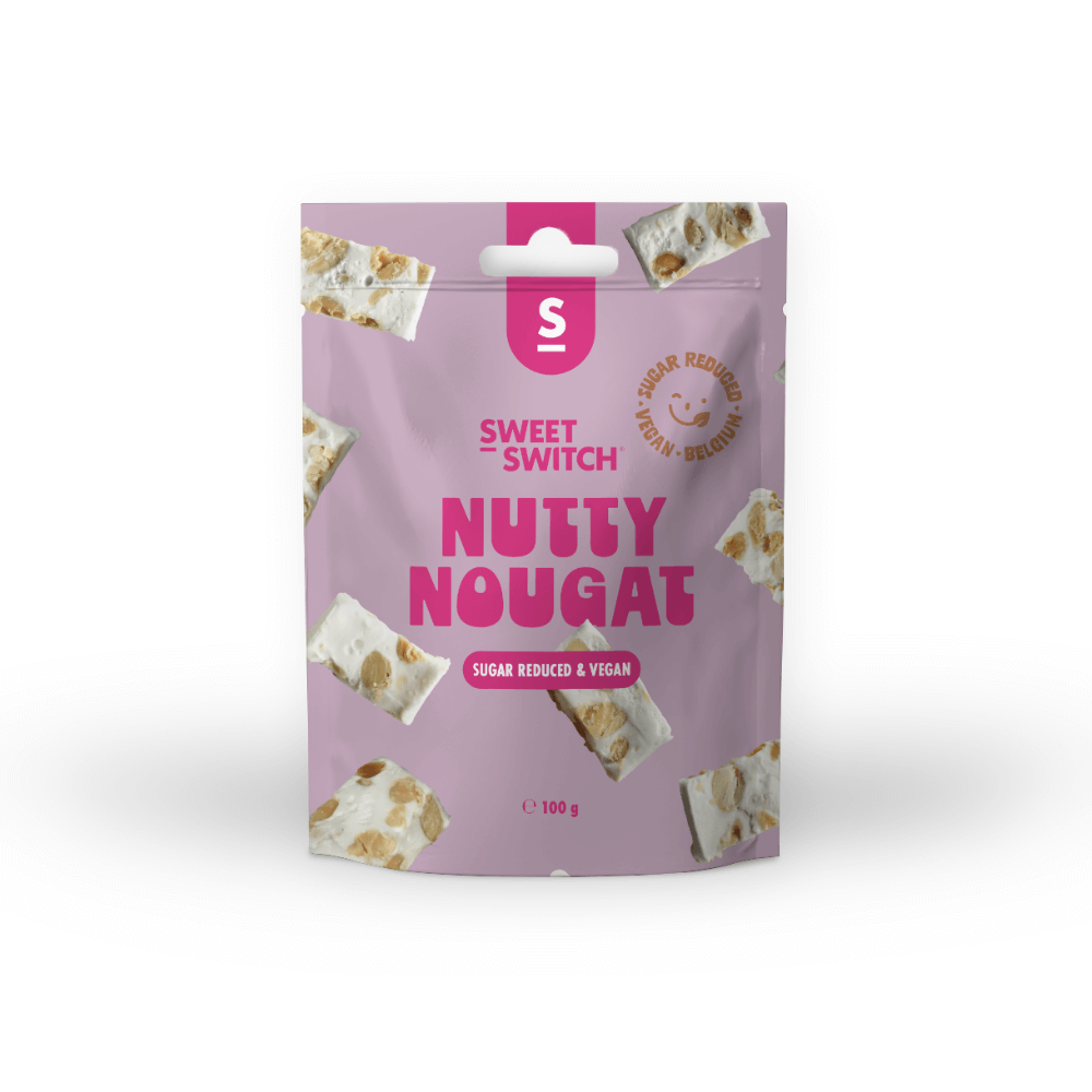 Nutty Nougat a ridotto contenuto di zuccheri Sweet-Switch 100 g