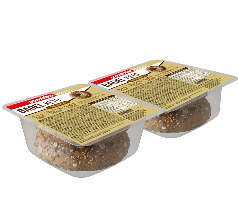 Bagel al sesamo 4 x 60 gr - Pronutrition