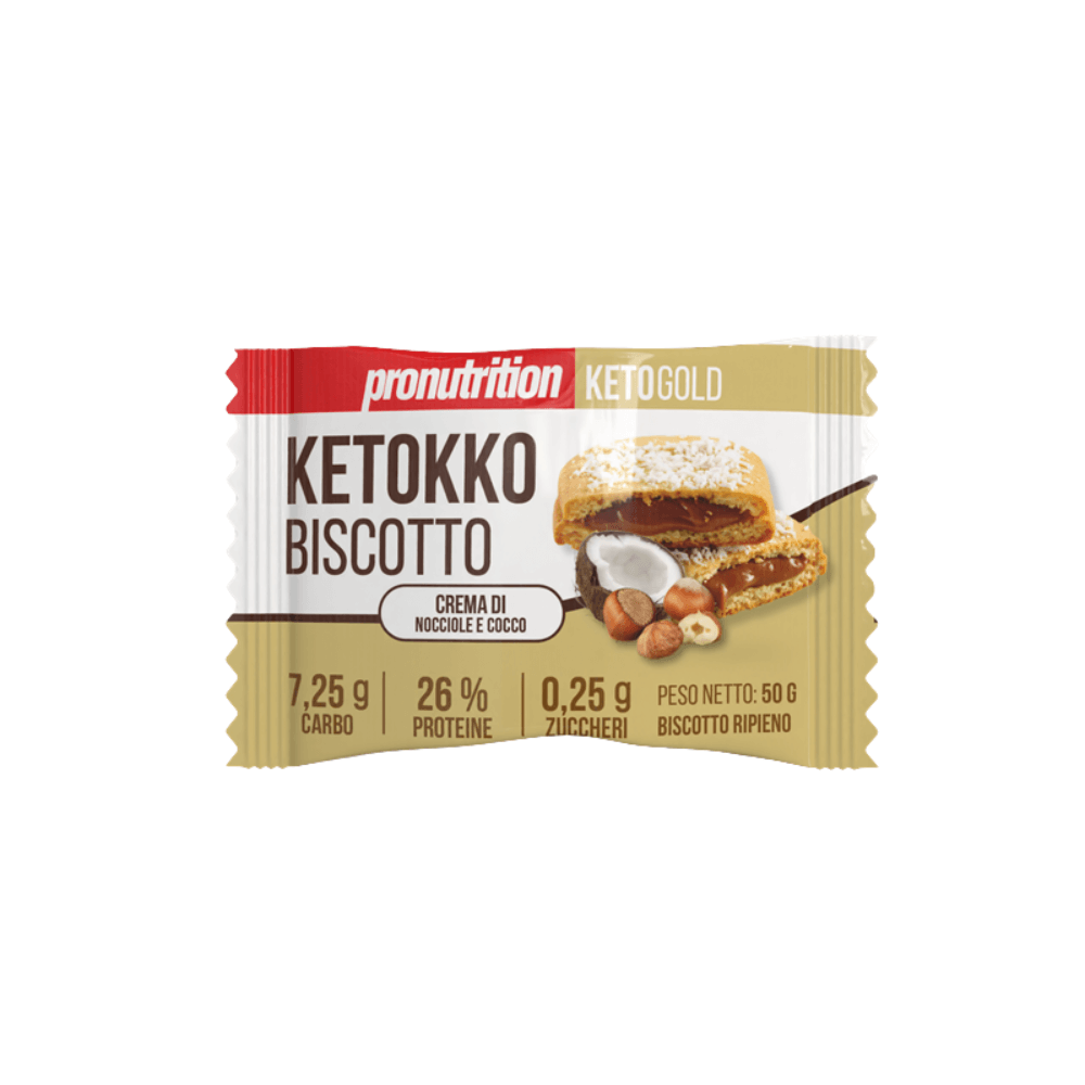 Biscotto alla crema di nocciole e cocco (Pronutrition)