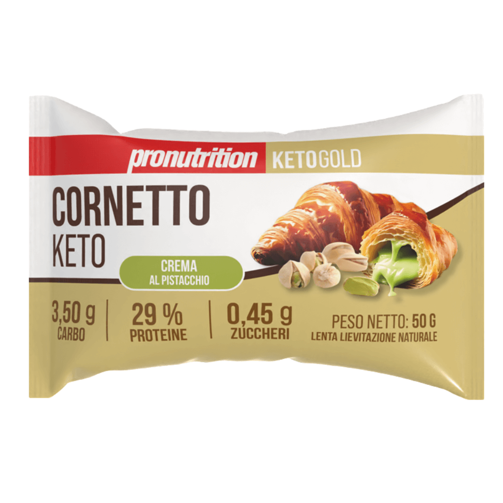 Keto cornetto crema Pistacchio 50g Pronutrition