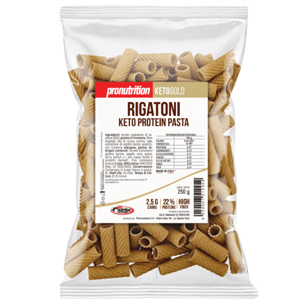 Keto Rigatoni Pasta Proteica 250g Pronutrition