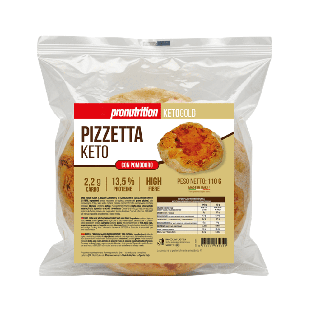 Pizzetta Keto pomodoro 110 g Pronutrition