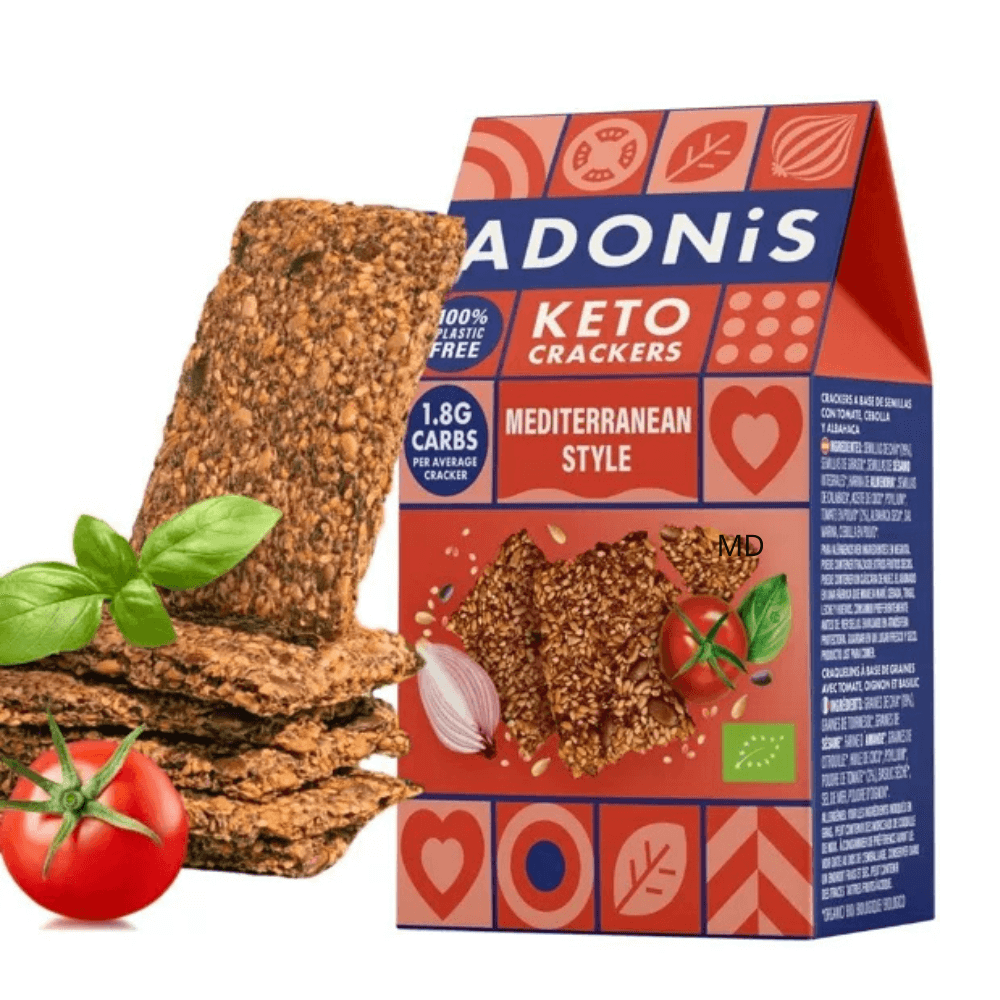 Crackers Keto stile mediterraneo ADONIS