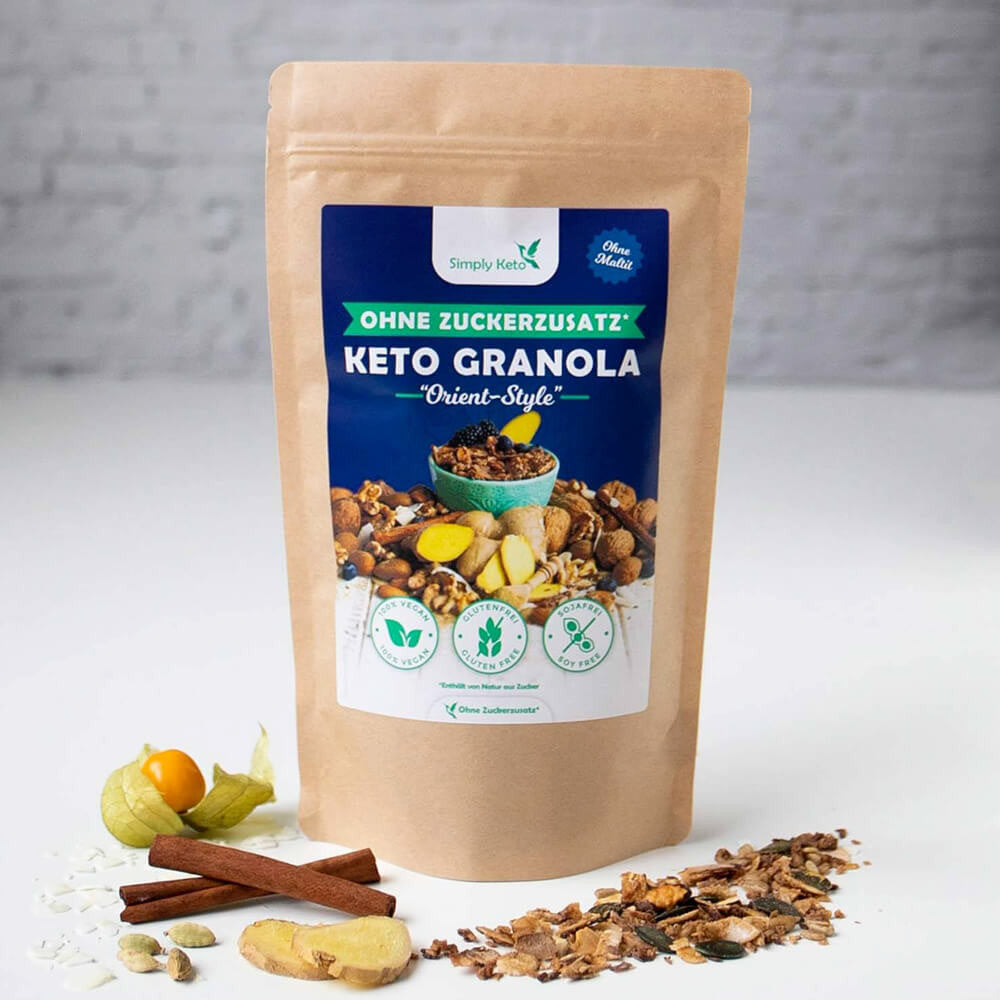 Keto Granola stile orientale Simply Keto 250g