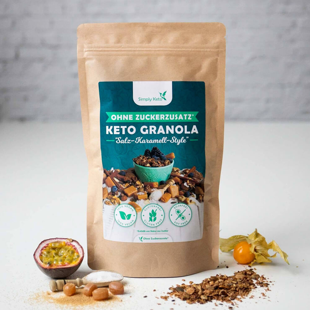 Keto Muesli Caramello Salato Simply Keto 250g