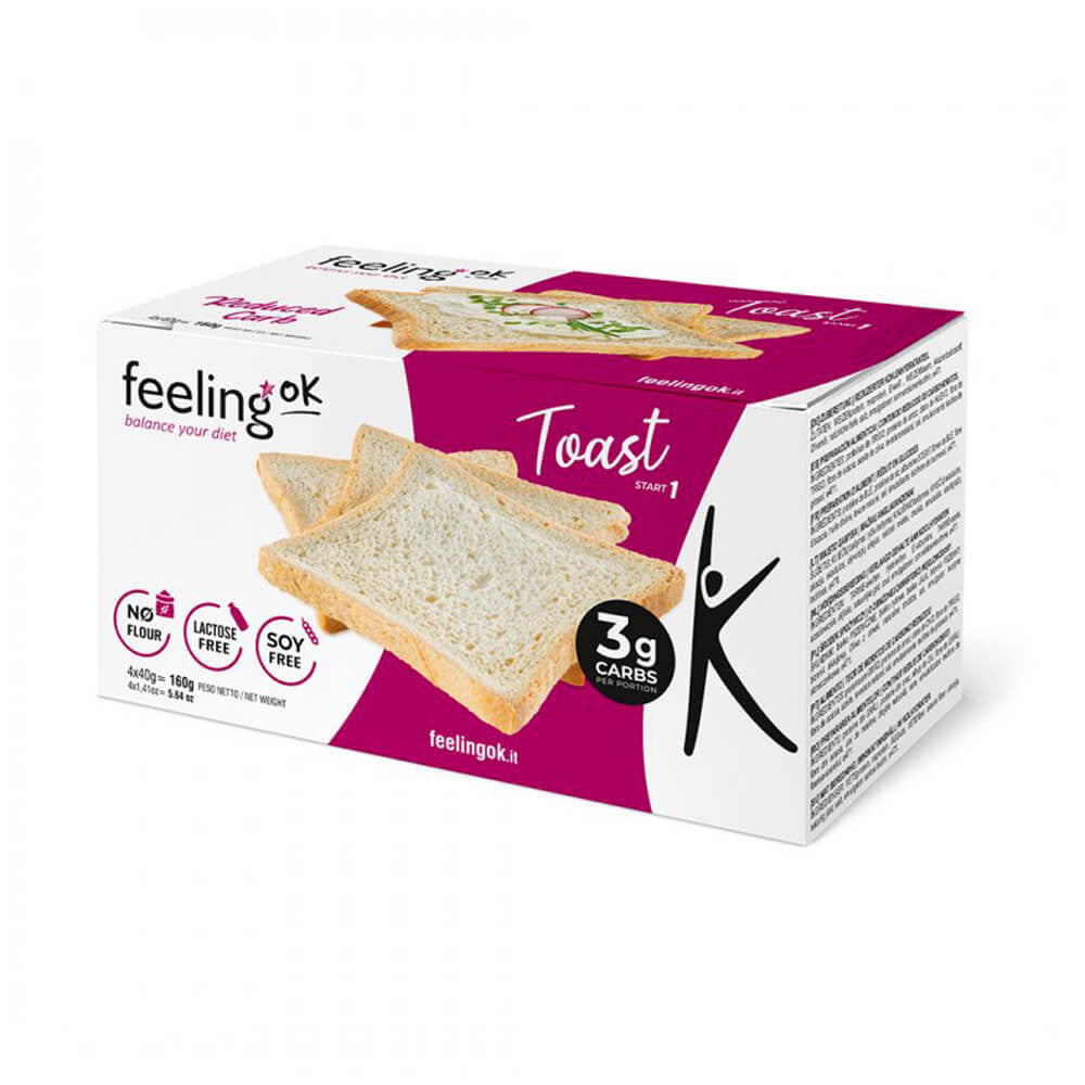 Toast proteici al naturale Start Fase1 FeelingOk