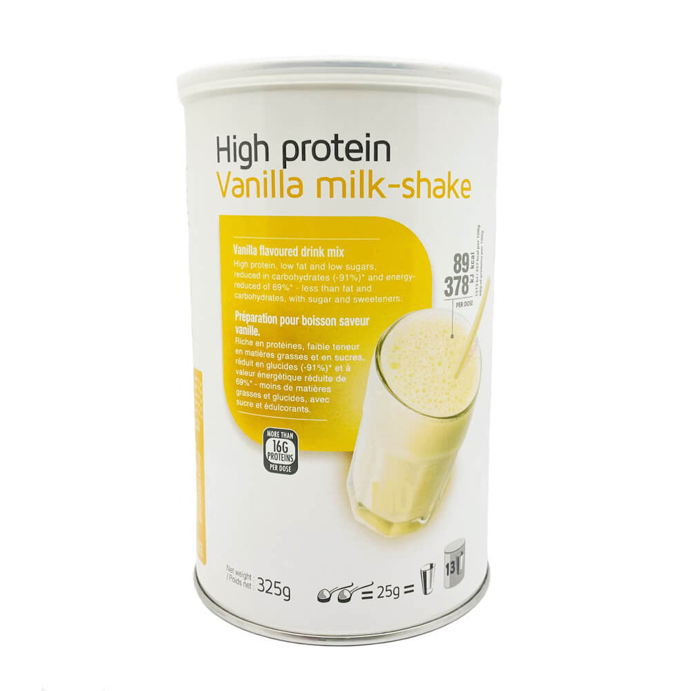 Milk-Shake proteico Vaniglia in Barattolo 325g MinceurD