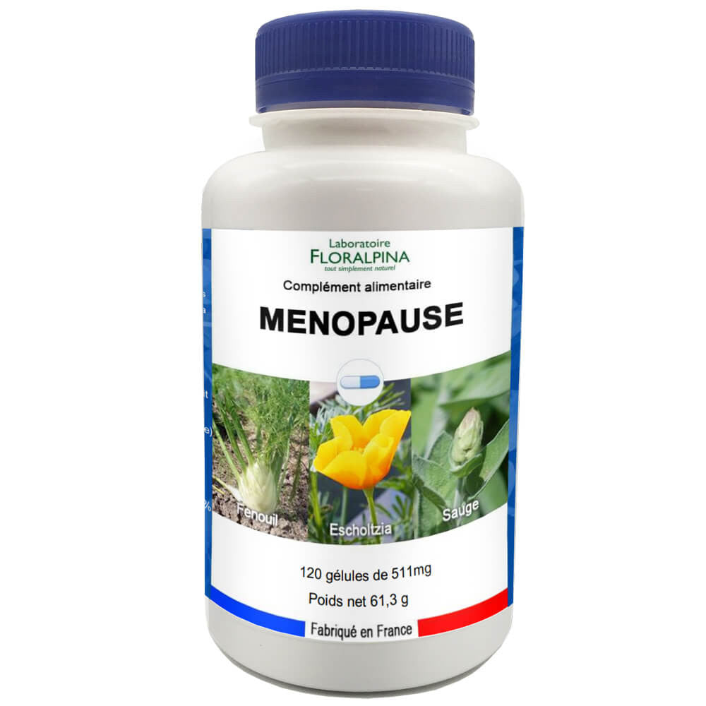 Integratore per la menopausa - 120 capsule - Floralpina