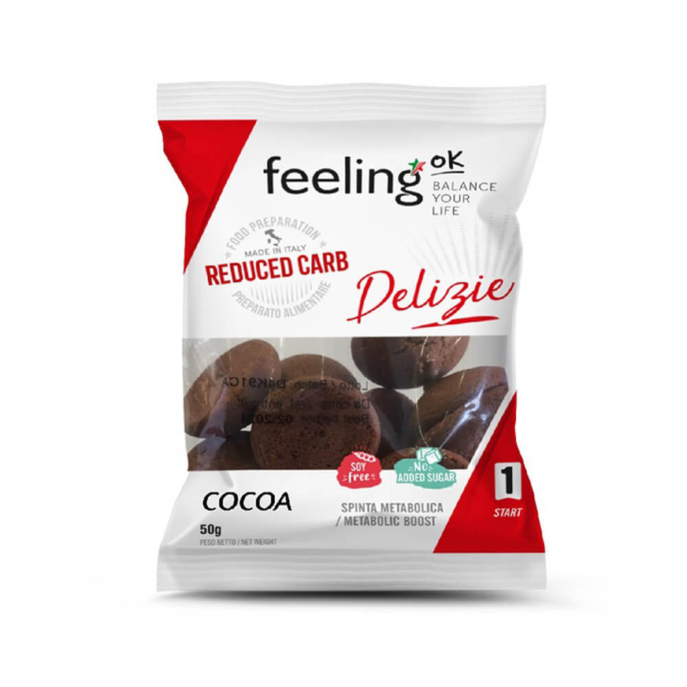 Biscotti proteici Delizia Cacao START FeelingOK