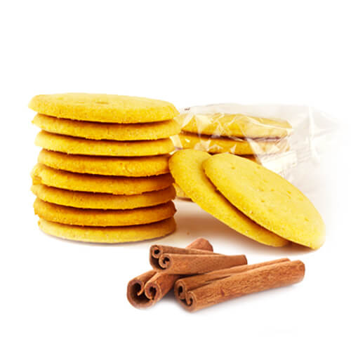 Scatola da 20 Biscotti Proteici Mela e Cannella