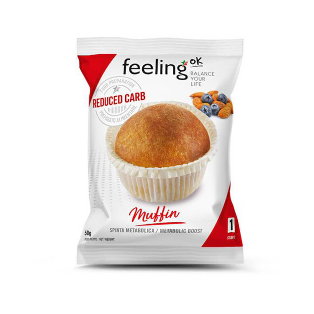Muffin proteico Low Carb FeelingOk all'unita