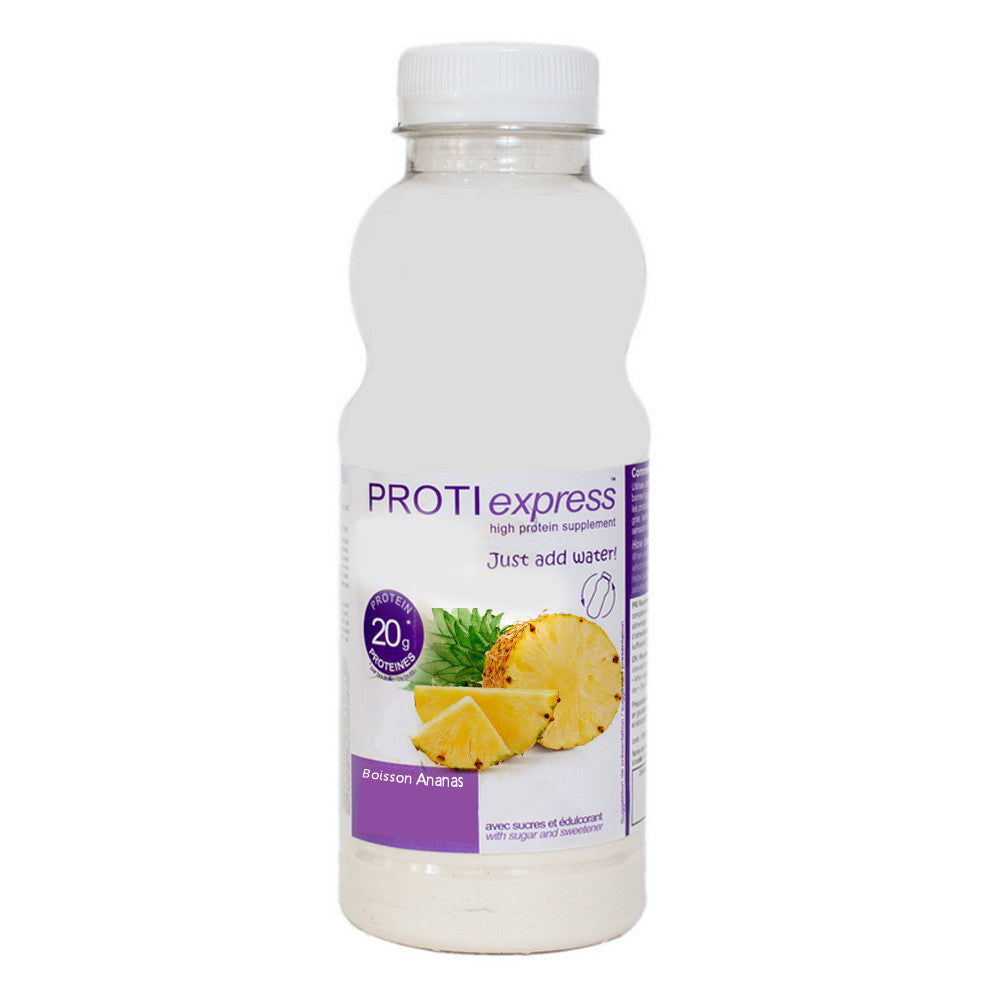 Bevanda proteica all'ananas Bottiglia ProtiExpress