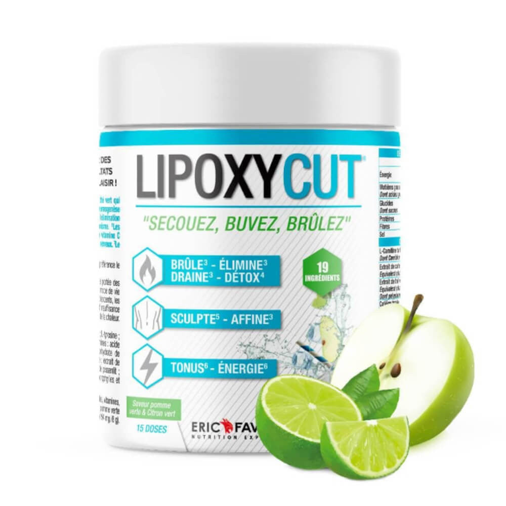 Lipoxycut Fat Burner Mela Verde e Lime Eric Favre