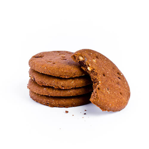 20 Biscotti proteici al cioccolato e nocciole MD