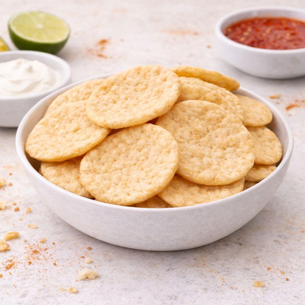 Chips protéinées soufflées arôme SWEET CHILI & SOUR CREAM unité 25g