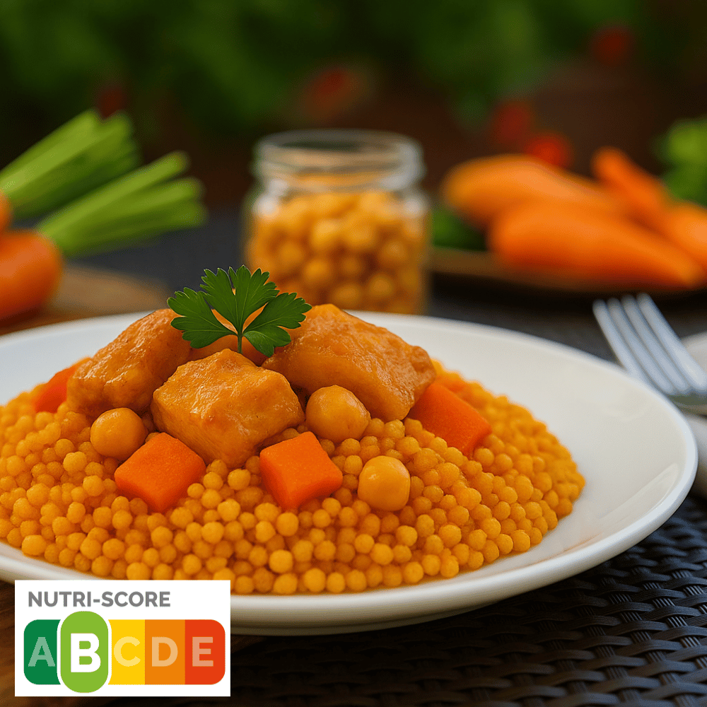 Piatto pronto Couscous con tacchino, verdure e bulgur MD 280 g