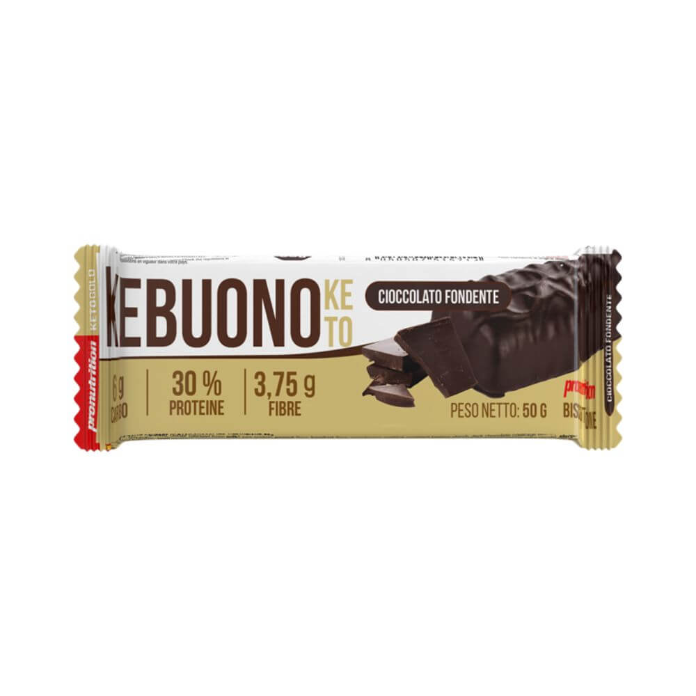 Kebuono Keto al Cioccolato Fondente 50 g – Pronutrition