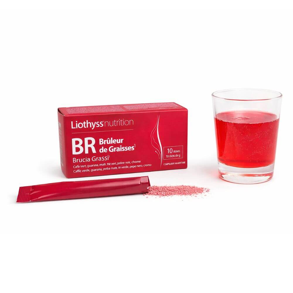 Brucia grassi caffè verde - Frutti rossi Liothyss Confezione da 10 stick