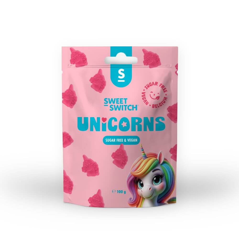 Caramelle senza zucchero Unicorns Sweet-Switch 100 g